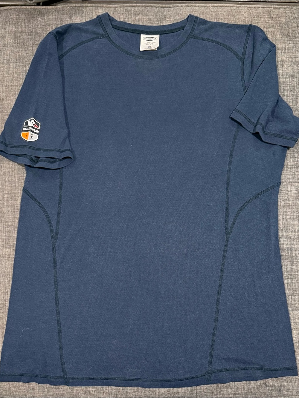 True North Dragonwear FR Short Sleeve Performance Crew Neck Tee Base Layer